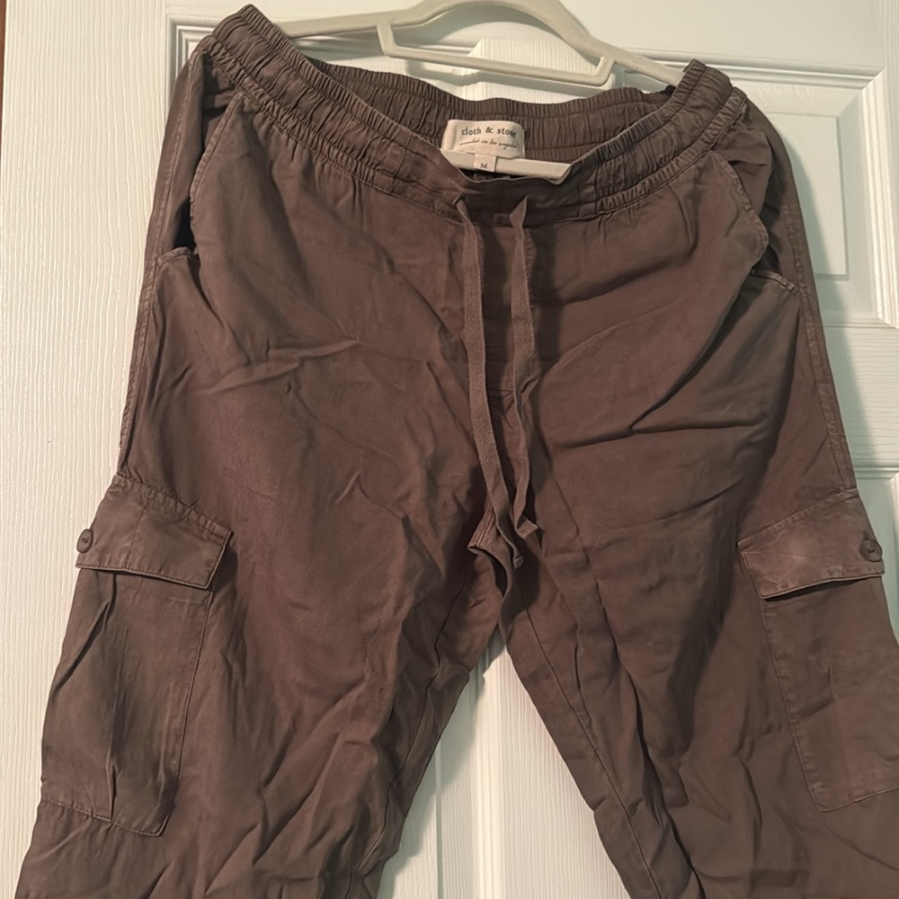 Cloth & Stone Earthy Brown Trousers